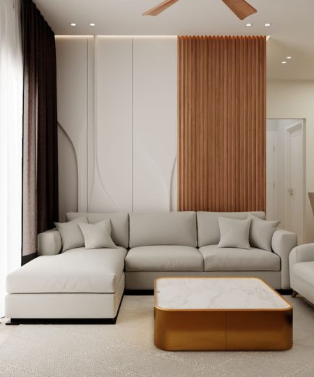Modern Grey Living Room